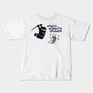 Official Mosquitoe Crusher Kids T-Shirt